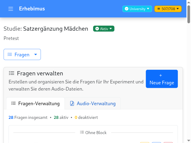 Sentence completion tests